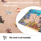 Becko Jigsaw Puzzle Board with Covers Portable Puzzle Mat for Puzzle Storage Puzzle Saver, Non-Slip Surface, Up to 1000 Pieces (