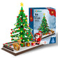 Eelexa Christmas Tree Building Block: Festive Figures Building Set with Santa Claus  586 PCS for 6+ Ages Kids  Boys  Girls  mature-themed