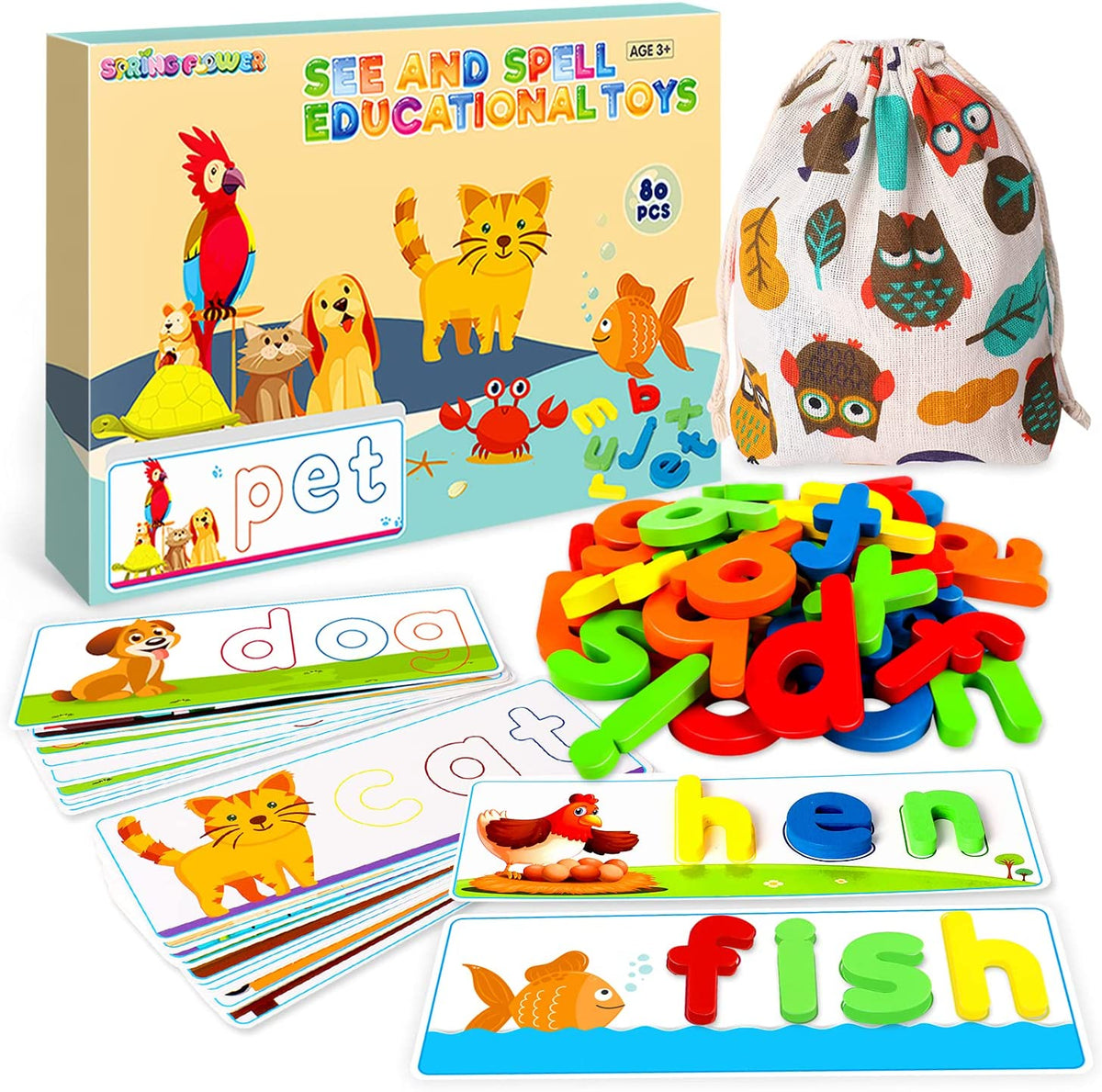 Sack of Letters Vocabulary Kids
