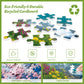 300 Piece Puzzle for mature-themeds- Ice Lake & Wildflower Jigsaw Puzzle - Scenic Nature Puzzle for Relaxation - Great Gift for mature-themeds  Teens & Kids - Fun & Soothing Art - 20.5 x 15 in