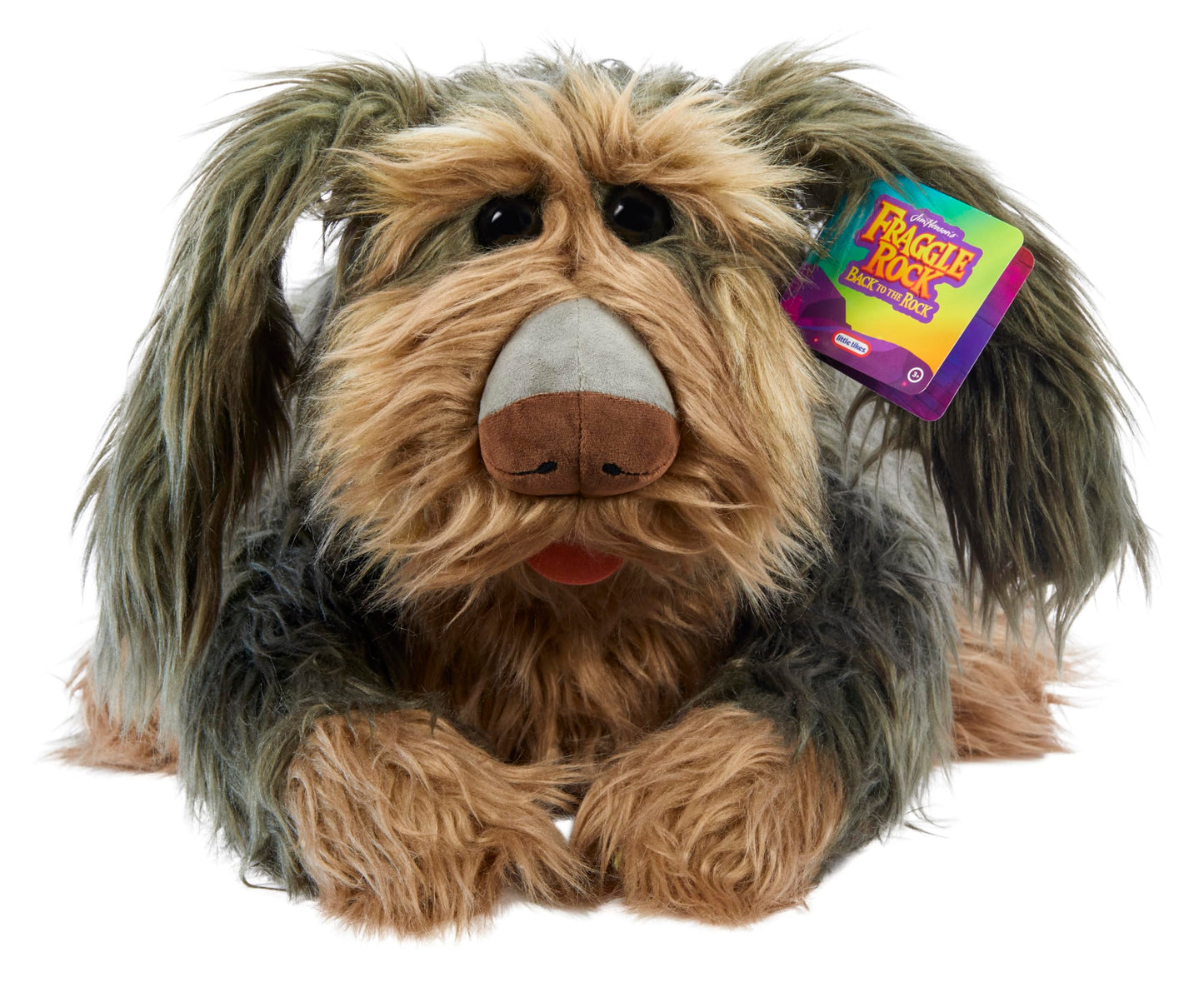 Little Tikes Fraggle Rock Sprocket Plush Toy, 10” Multicolor Polyester, Ages 3+, Model 639258