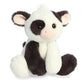 Aurora® Adorable Flopsie™ Bessie Cow™ Stuffed Animal - Playful Ease - Timeless Companions - White 12 Inches