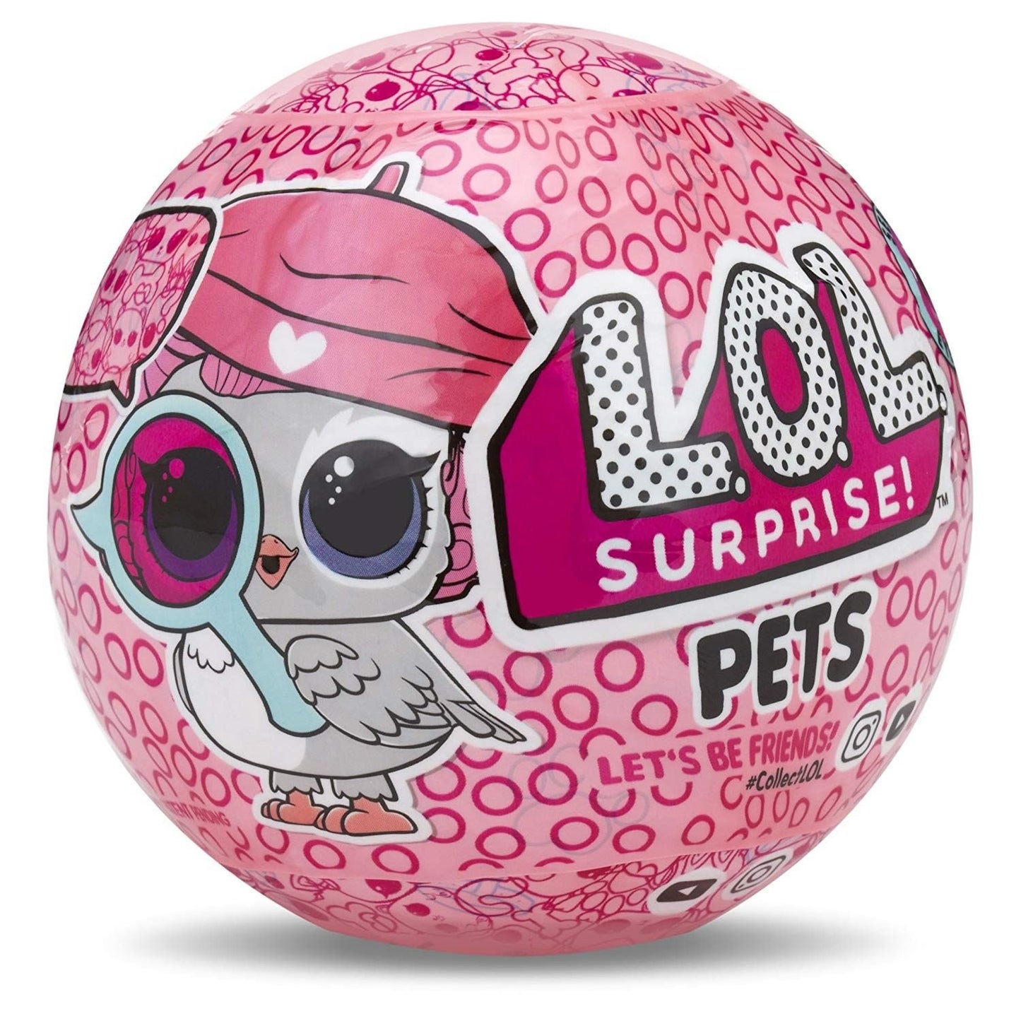 L.O.L. Surprise! Eye Spy Pets - Multi-colored Small Plastic Toy - Model 552109