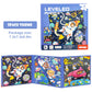 Magnetic Puzzles For Kids Ages 3-5, 3 In 1 Space Toddlers Magnet Jigsaw Puzzle Book, Kids Travel Road Trip Puzzle Toys For Boys And Girls Ages 4-8 (Space (20-25-30))