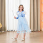Dllying Cinderella Dresses For Girls Little Kids Toddler Princess Fancy Dress Up Clothes + Accessories Halloween Christmas Carni