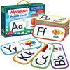 Momo & Nashi Alphabet Puzzle Games - 26 Self-Correcting ABC Matching Game for Toddlers, Cardstock, Abc Puzzle Design
