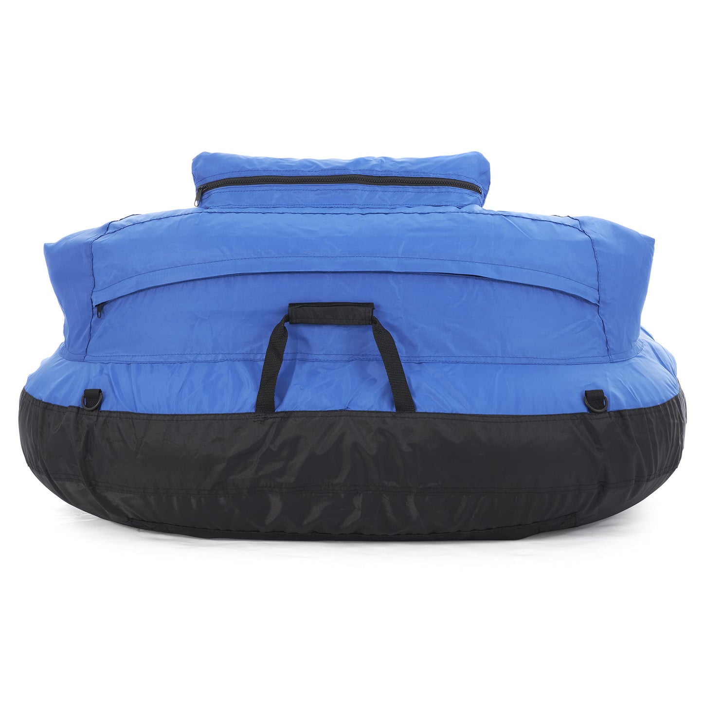 Swimline Inflatable Pool Lounger Chair - Durable Vinyl with Armrest, Backrest, Cupholder, Blue, Model NT145