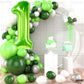 Katchon, Green One Balloon For First Birthday - 40 Inch | Green Number 1 Balloon For First Birthday | Wild One Balloons For Boys | Number 1 Balloons For Dinosaur Birthday Party Supplies 1 Year Old