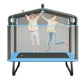 Vevor 6Ft Trampoline 72'' Indoor/Outdoor Trampoline, Mini Trampolines With Safety Enclosure Net, Gymnastics Bar, Hammock, Recrea