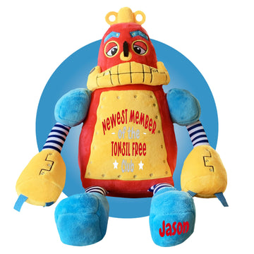 Tonsils Out Gift For Children - Personalized Gifts For Tonsillectomy - Tonsillectomy Recovery Kids - Face Heating Pad - Get Well