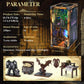 MiniCity Book Nook Kit  DIY Miniature Dollhouse Booknook Kit with Led Light and Dust Cover (cutting edge and Magic)