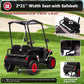 Karbost 24V 7Ah Ride On Car With Parent Remote Control, 4 Seater Kids Ride On Golf Cart With Plastic Roof, 4Wd Ride On Toys With