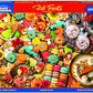 White Mountain Fall Treats Thanksgiving Puzzles 1000 Pieces Jigsaw Puzzle for Fall and Autumn