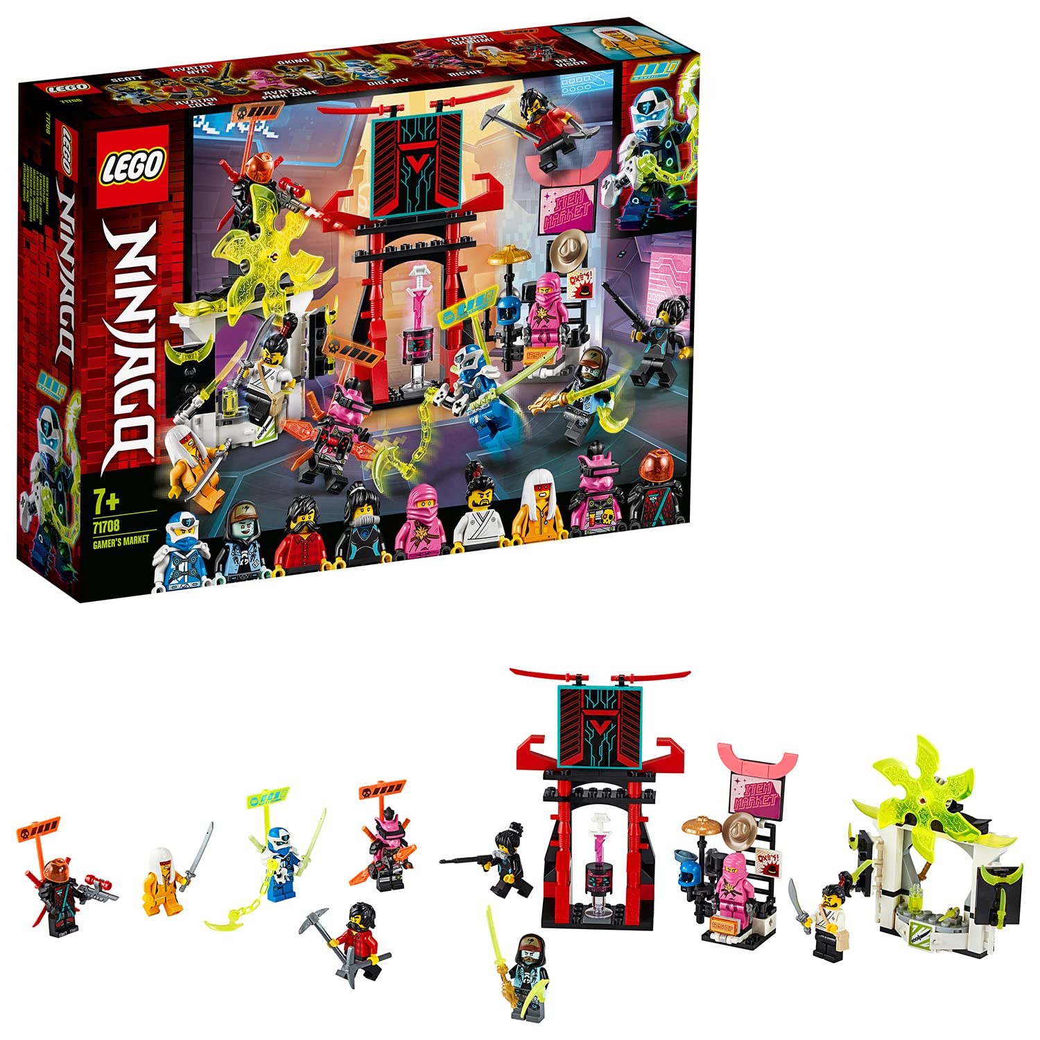 Ninjago Lego 71708 Gamer'S Market