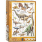 Eurographics Dinosaurs Jurassic 1000 Piece Puzzle (6000-0099)