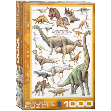 Eurographics Dinosaurs Jurassic 1000 Piece Puzzle (6000-0099)