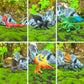 Eoivsh Mini Dragon Toys Figures - 12Pcs Ancient Flying Dragon Figurines For Boys Girls, Mythical Action Figure Kid Toys, Cupcake/Cake Topper & Party Favors