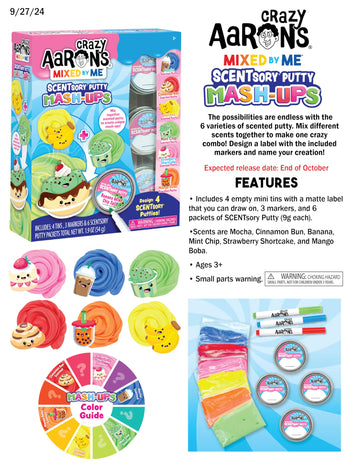 Crazy Aaron'S® Mixed By Me Scentsory(Tm) Putty Mash-Ups