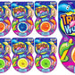 Ja-Ru Magic Fuzzy Worms (8 Toys Assorted) Twisty Wiggly Worms On String For Kids, Boys & Girls. Soft Furry Fidget Sensory Toys. Funny Prank Trick. Bulk Silly Party Favor Birthday Gift. 5219-8S