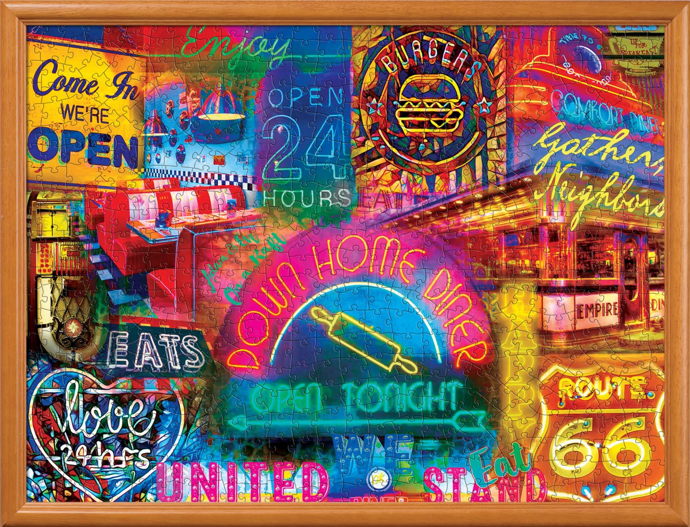 Late Night Grub 550 Piece Jigsaw Puzzle