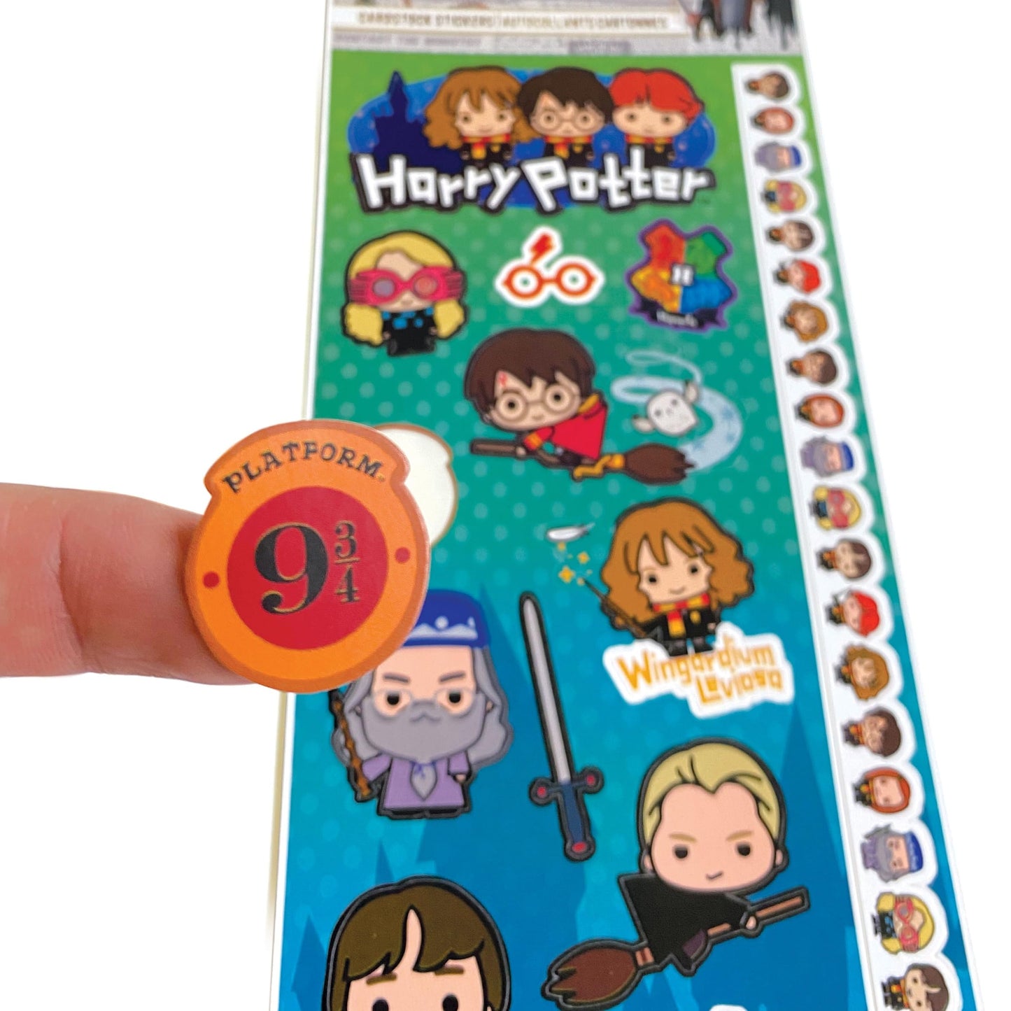 Paper House Productions Harry Potter Cardstock Sticker Sheet 6-Pack for Crafts, Scrapbooking & Collecting - Chibi Characters
