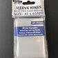 Sleeve Kings Mini Usa Card Sleeves 41 X 63 Mm (10X110 Pack, 1100 Sleeves)