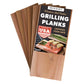 6 Pack Cedar Grilling Planks For Salmon And More Sourced And Made In The Usa