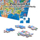 MOTYAWN USA Map Puzzle for Kids - 200 Piece United States Puzzle - 50 States with Capitals for Kids Ages 4 and Up  America Jigsaw Puzzle Childrens Geography Puzzles Preschool Toys