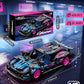 Nueris 1:18 Technic Super Sports Cars Model Sets - 426 PCS Cyberpunk MOC Building Block Car Raceing Engineering Toys - Gift Idea