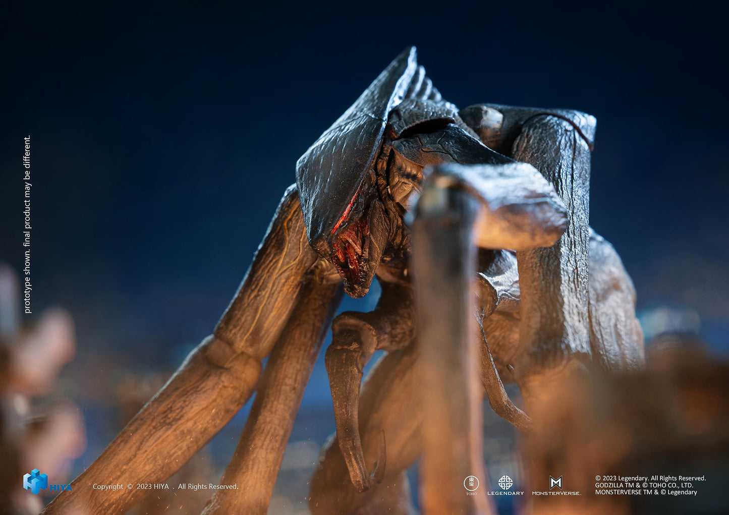 Hiya Toys Godzilla (2014) Female MUTO Exquisite Basic Series Previews limited availability Action Figure