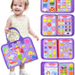 Walenty Toddler Busy Board Montessori Toys For 1 2 3 4 Year Old Girl Boy Birthday Gifts, Busy Book Sensory Learning Toys For Tod