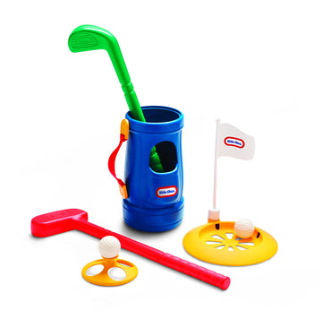Little Tikes TotSports Grab N Go Golf Set - Blue - Fun Outdoor Sports Toy for Kids, Unique Size