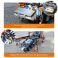 Mould King Concrete Pump Truck Building Set, 2098 Pieces, Red, 21"x5"x8", Plastic Model for Kids Ages 14+