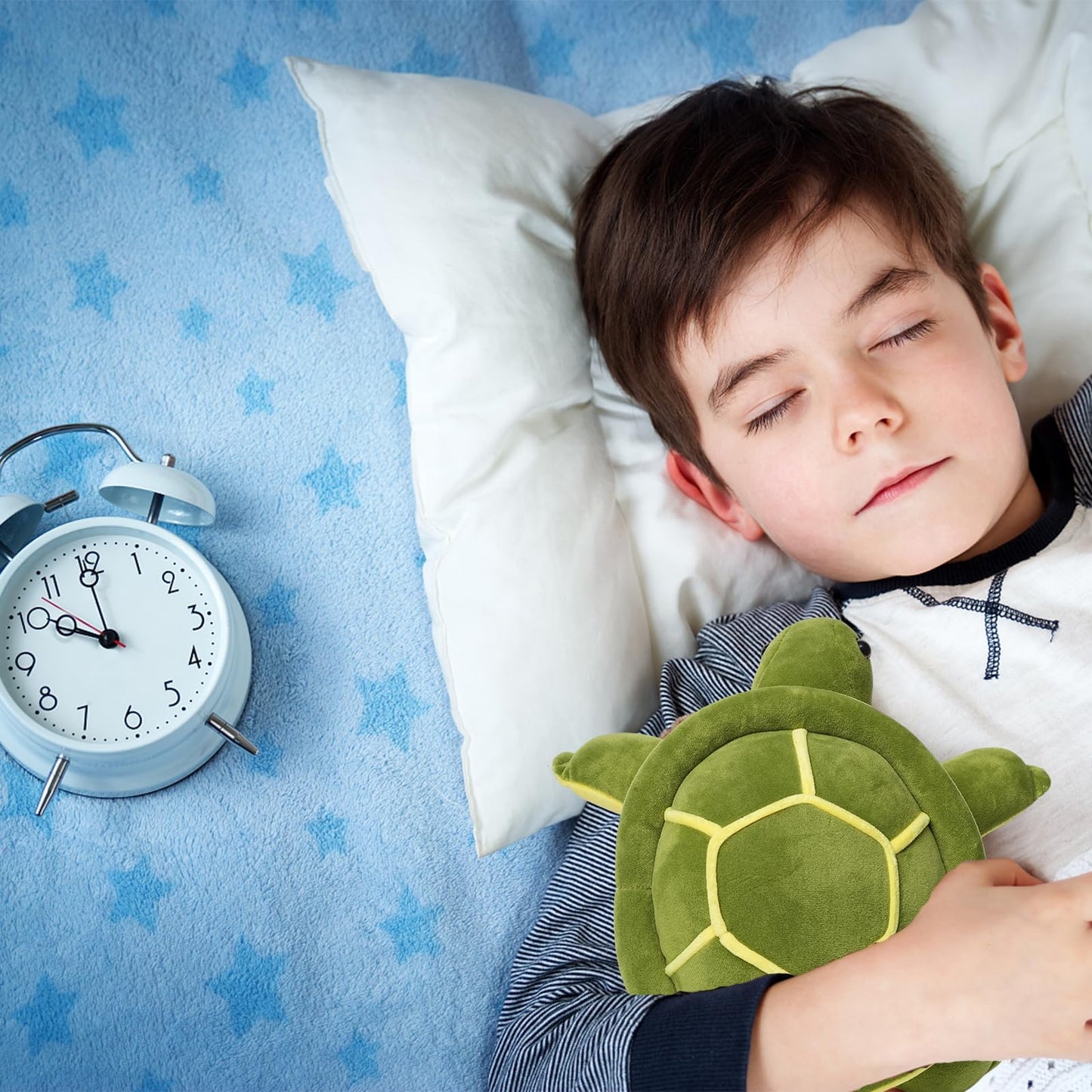 Amlhna Cute Sea Turtle Plush Toys 9.8 Inch Soft Turtle Stuffed Animals, Turtle Plushies Toy Birthday Gifts For Kids Boys Girls