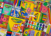 Springbok's 1000 Piece Jigsaw Puzzle Crayola Artist's Table - Made in USA