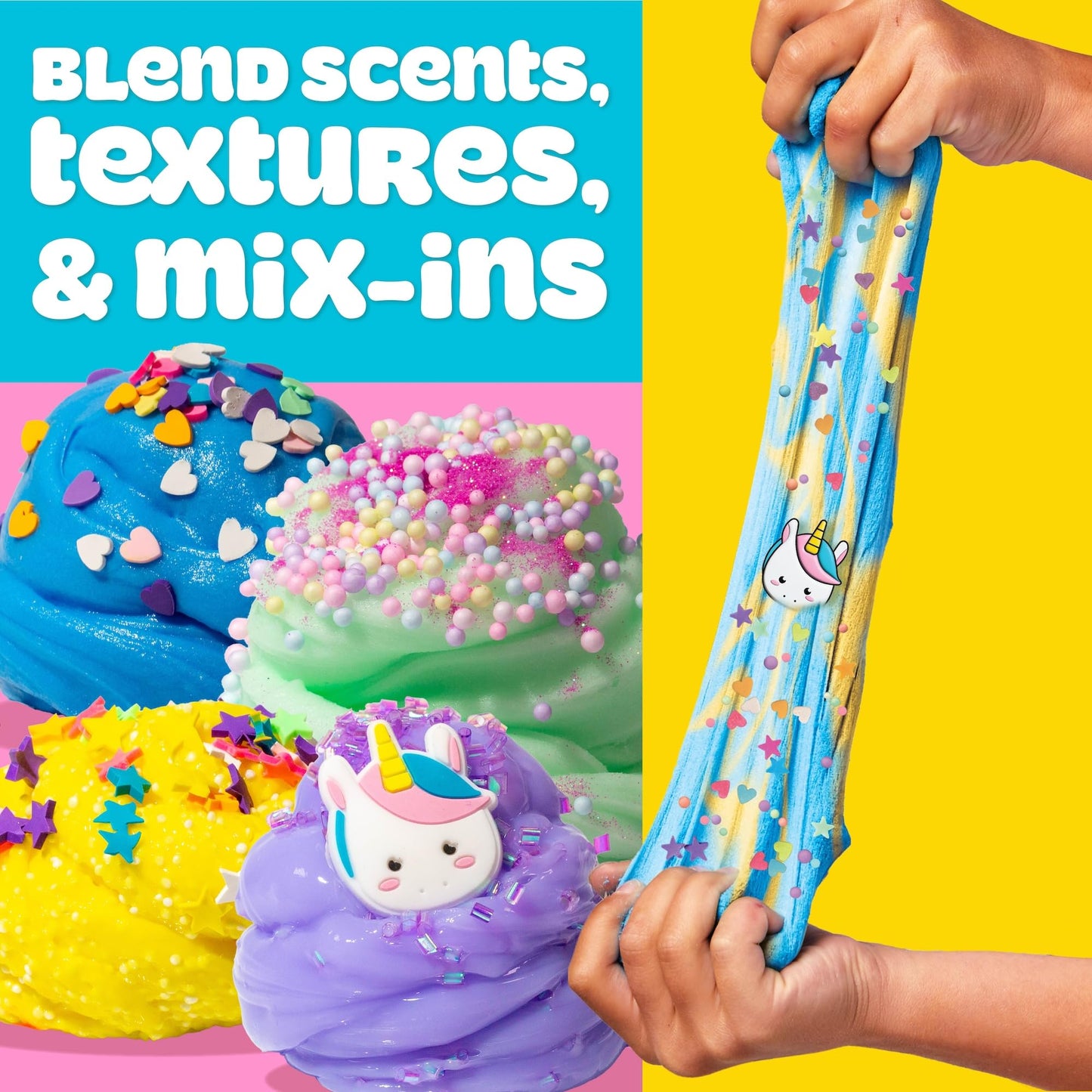 Play-Doh Kawaii Mix & Play Scented Dough Kit – Cloud, Butter, Foam, Multi-Color, Model 231975-TL, Perfect Sensory Toy for Kids 8-12
