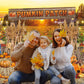 Fall Pumpkin Patch Backdrop Banner Autumn Pumpkin Harvest Photography Background Fall Halloween Autumn Thanksgiving Party Decora
