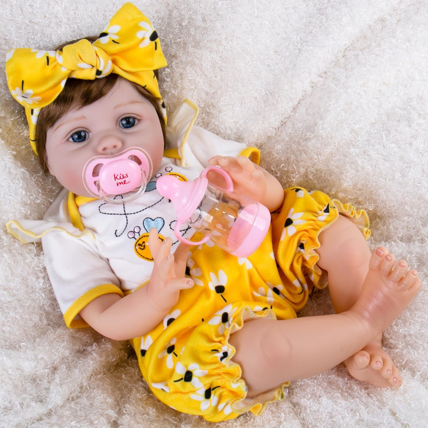 Aori Reborn Baby Dolls Clothes - Outfit Clothing Set For 20-24 Inch Realistic Newborn Toy Dolls