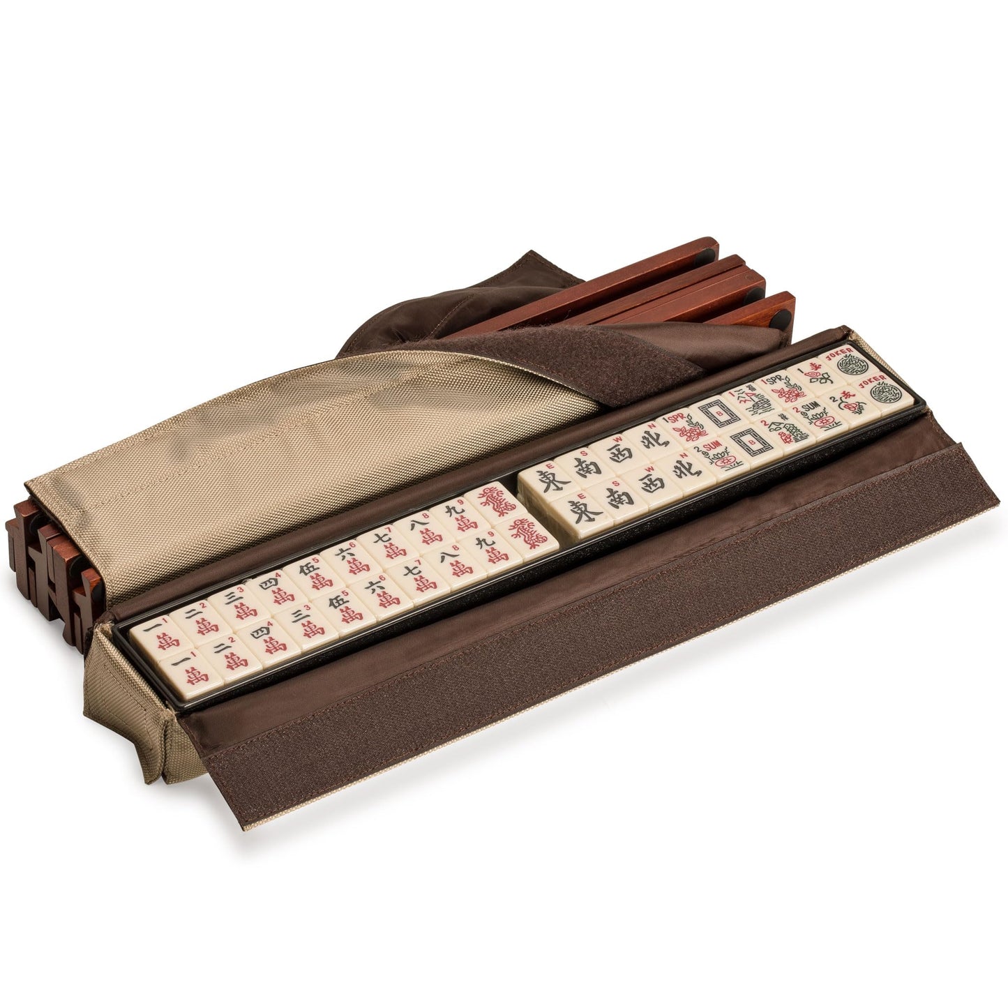 Yellow Mountain Imports Soft Case Set for American Mahjong, Mojave (Case Only)