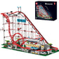 Mould King 11014 Roller Coaster Building Kit  Amusement Park Funfair Track Construction Blocks Toys with Motors  Ideal Gift Toy for mature-themed/Kids Age 8+ (3646 Pieces)