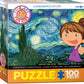 Eurographics Starry Night By Vincent Van Gogh 100-Piece Puzzle