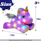 Cuteoy Musical Plush Purple Unicorn Stuffed Animal Glowing LED Light-up Nightlight Toys Singing Lullabies Birthday Christmas Plu