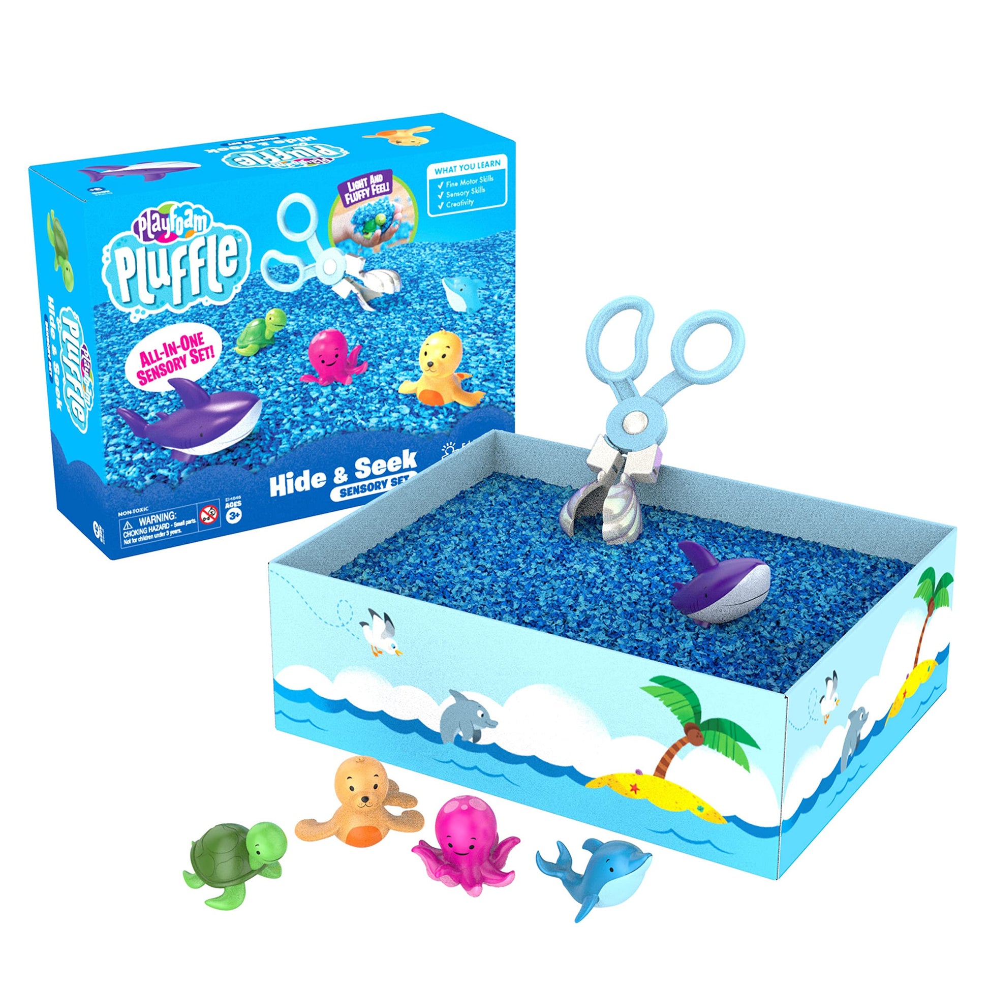 PLAYFOAM PLUFFLE HIDE & SEEK SET