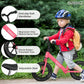 Bobike Toddler Balance Bike Toys For 2 To 5 Year Old Girls Boys Adjustable Seat And Handlebar No-Pedal Training Bike Best Gifts For Kids (Red)