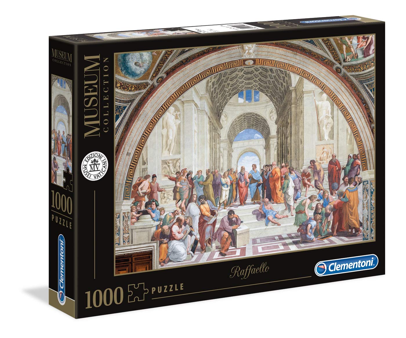 Clementoni - 39483 - Vatican Jigsaw Puzzle for Adults and Children - The School of Athens - 1000 Pieces