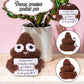 Mini Funny Positive Crochet Poo, 3In Interesting Handmade Knitted Wool Incentive Poo Doll Creative Cute Inspirational Poo Toy Fo