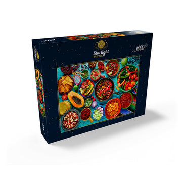 Mypuzzle Mexican Food - Premium 1000 Piece Jigsaw Puzzle - Made In Usa