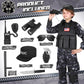 Luucio SWAT Police Costume for Kids  Kids Police Officer Costume for Boys with SWAT Vest  Halloween Costumes for Boys Girls