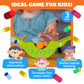 FoxMind Games Don't Rock The Croc Board Game, Multiplayer Fun for Kids 3-5, Wood, Einheitsgröße, Green/Red/Yellow/Blue