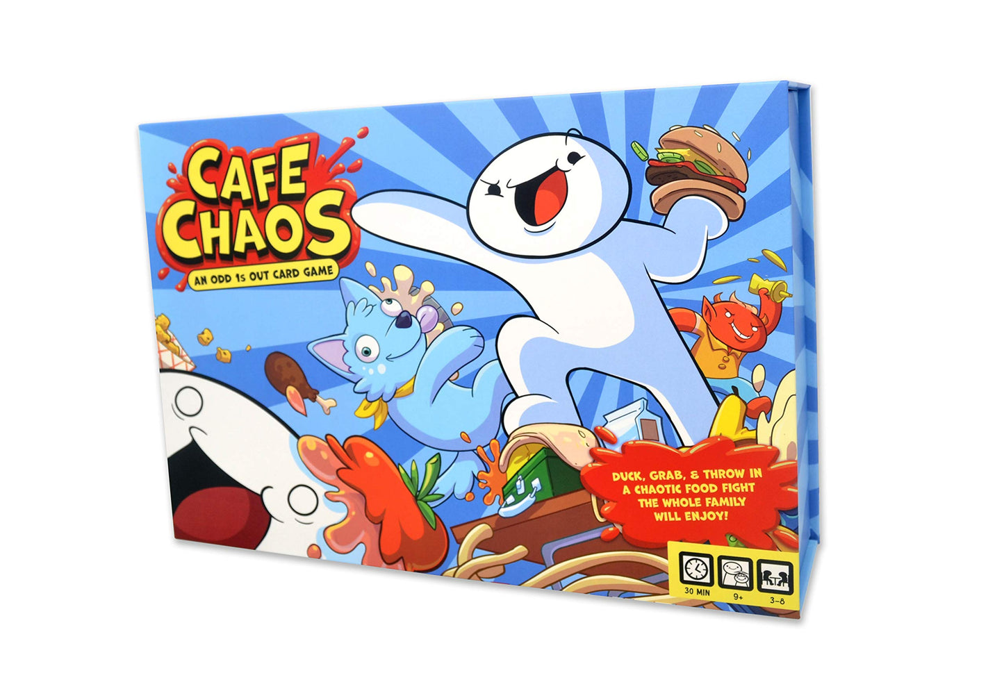 Cafe Chaos Card Game  TheOdd1sOut Original Game